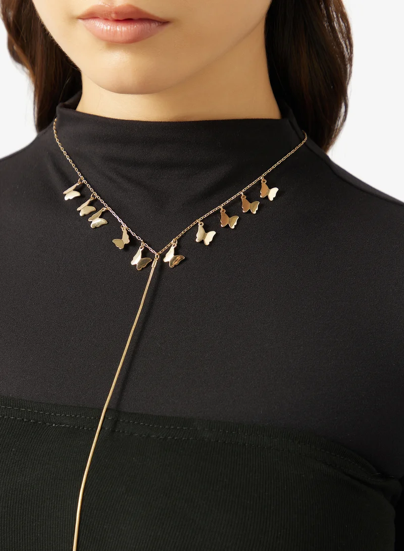 ELLA Gold Detail Dainty Body Chain